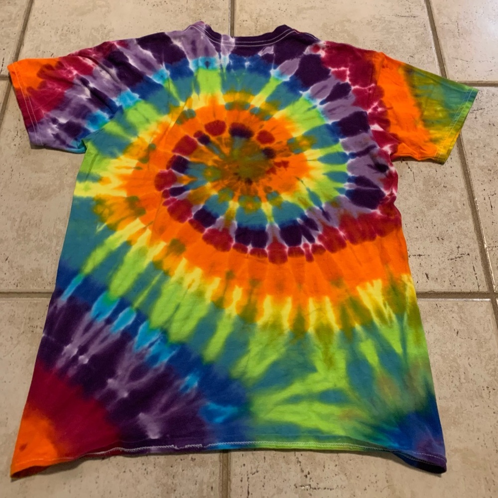 Walt Disney World Tie-Dye Mickey Mouse T-SHIRT -OFFICIAL MERCH, HANES NANO M/F S - Picture 5 of 5
